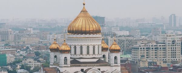 Вид на Храм Христа Спасителя
