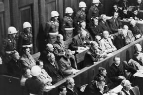 Кадр из документального кинофильма "Суд народов"