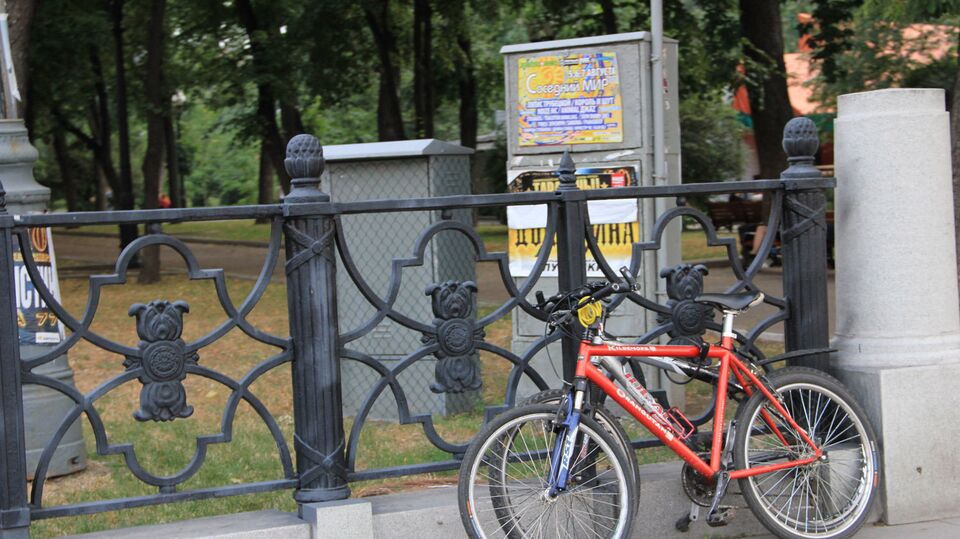 Велопарковки в столице