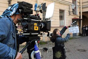 Съемки фильма. Архив