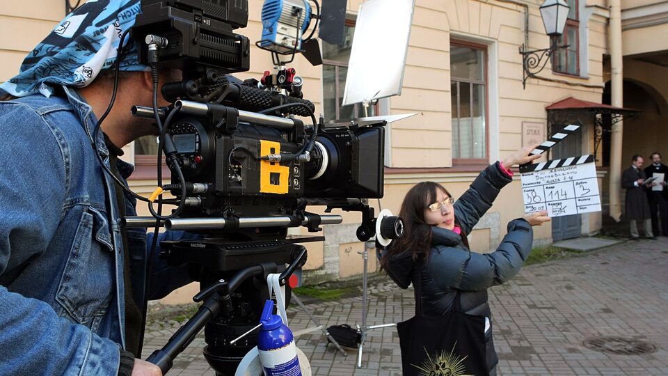 Съемки фильма. Архив