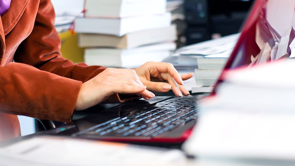 Работа за компьютером