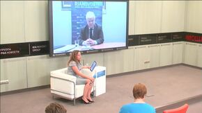 Пресс-конференция Постоянного представителя России при ЕС Владимира Чижова