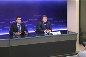 Пресс-конференция заместителя председателя Государственной Думы РФ Андрея Исаева
