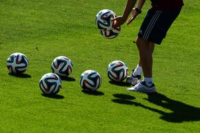 Футбол. Чемпионат мира. Тренировка сборной России