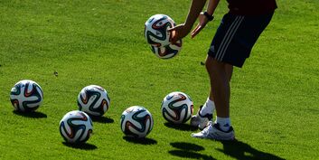 Футбол. Чемпионат мира. Тренировка сборной России