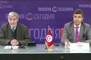 Пресс-конференция посла Туниса в России Али Гутали