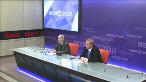 Пресс-конференция посла Палестины в России Нофаля Абделя Хафиза