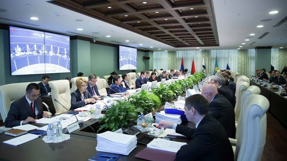 Заседание Совета Евразийской экономической комиссии в Москве