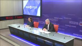 Пресс-конференция председателя Федерации независимых профсоюзов России Михаила Шмакова