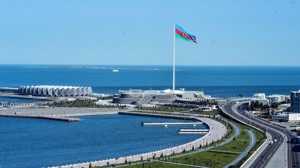 Вид на Баку со смотровой площадки