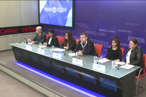 Пресс-конференция о положении женщин в зоне ближневосточного конфликта