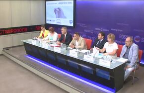 Пресс-конференция, посвященная благотворительному проекту "Найди меня, мама"