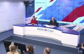 Пресс-конференция руководителя ФМБА России Владимира Уйба