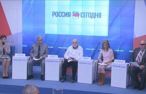 Пресс-конференция, посвященная презентации музыкальной трагедии "Троянки"