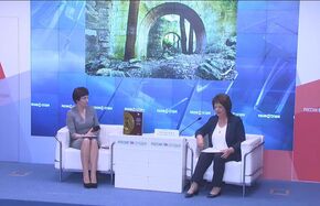 Пресс-конференция генерального директора ГБУ "Восточно-Крымский историко-культурный музей-заповедник" Татьяны Умрихиной