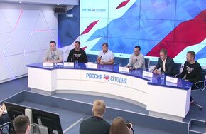 Пресс-конференция о подписании партнерского соглашения между ПФК "Спартак" (Москва) и брендом одежды Lu Gang by Guf