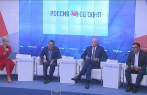 Пресс-конференция заместителя Председателя Совета министров Республики Крым Виталия Нахлупина