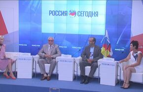 Пресс-конференция, посвященная автопробегу Берлин – Москва