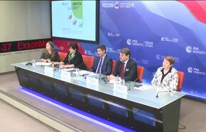 Пресс-конференция о борьбе с малярией