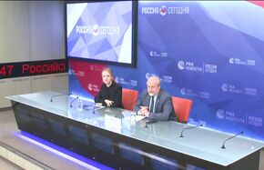 Пресс-конференция режиссера Владимира Хотиненко в преддверии премьеры сериала "Демон революции"