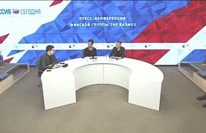 Пресс-конференция финской группы The Rasmus