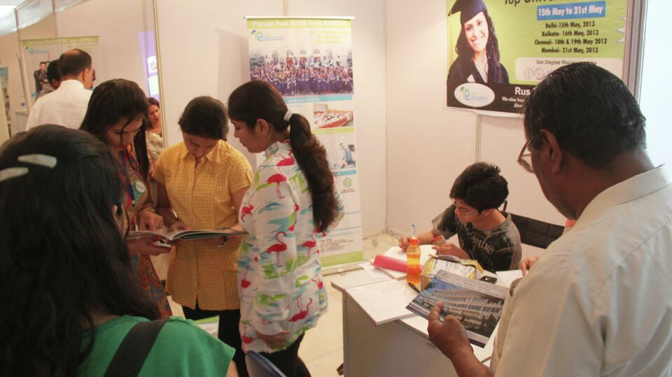 Выставка "Российское образование-2013" в Дели