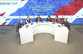 Пресс-конференция об отборе волонтеров для помощи в организации мероприятий, приуроченных к 73-й годовщине Великой Победы