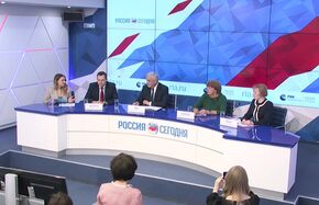 Пресс-конференция руководителя Федерального медико-биологического агентства Владимира Уйба