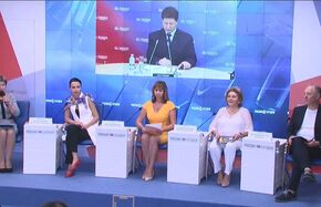 Пресс-конференция, приуроченная к открытию I Международного музыкального фестиваля "Дворцы Крыма – Дворцы Санкт-Петербурга"