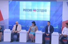 Пресс-конференция членов крымской делегации на конференции ОБСЕ 2018