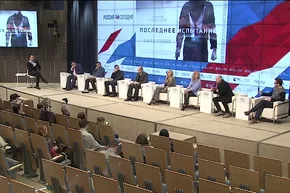 Пресс-показ фильма "Последнее испытание" режиссера Алексея Петрухина