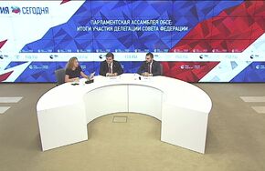 Парламентская ассамблея ОБСЕ: итоги участия делегации Совета Федерации
