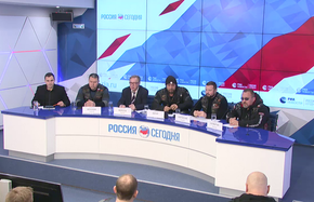 Пресс-конференция, посвященная международному мотомаршу "Дороги Победы – на Берлин" 2019"