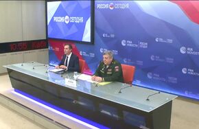 Пресс-конференция военного комиссара г. Москвы генерал-майора Виктора Щепилова