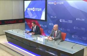 Пресс-конференция посла Ирака в России Хайдара Мансура Хади