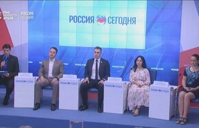 Пресс-конференция, посвященная итогам проекта "Тест по истории Отечества "75 лет. Помню и горжусь!"