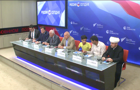 Пресс-конференция по итогам лечения Касима Алькадима – героя лучшего снимка конкурса им. Андрея Стенина 