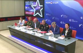 Пресс-конференция, посвященная XII Международному военно-музыкальному фестивалю "Спасская башня"