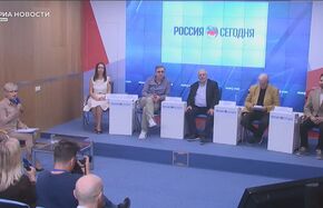 Пресс-конференция, посвященная визиту в Крым греческой делегации