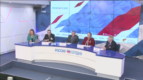 Пресс-конференция председателя Комитета Совета Федерации по социальной политике Валерия Рязанского