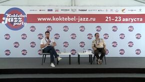 Пресс-конференция участника фестиваля Koktebel Jazz Party – коллектива Трио Крамера