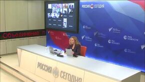 Стеклянный 13:00 РУС Онлайн-конференция руководителя Россотрудничества Евгения Примакова