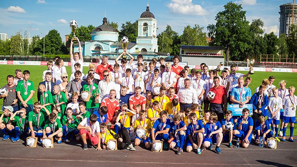 Презентация детского футбольного турнира "Чемпионат Победителей"